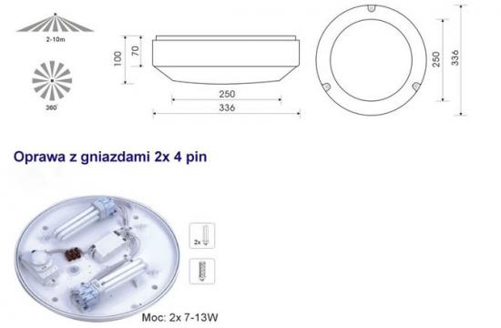 Oprawa-Lampa_sufitowa_2x4_pin_zarowki_LED_czujnik_ruchu_czujnik_zmierzchowy