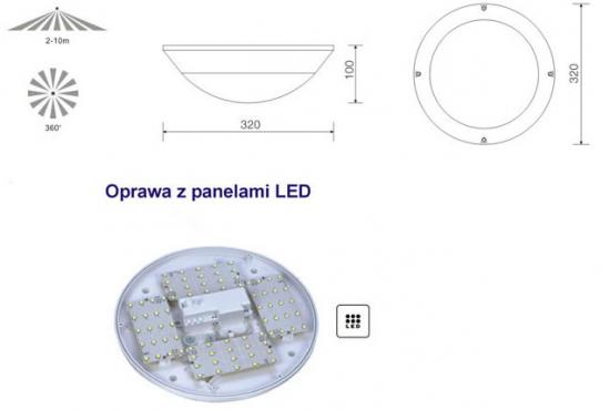 Lampa_sufitowa_LED_4_panele_LED